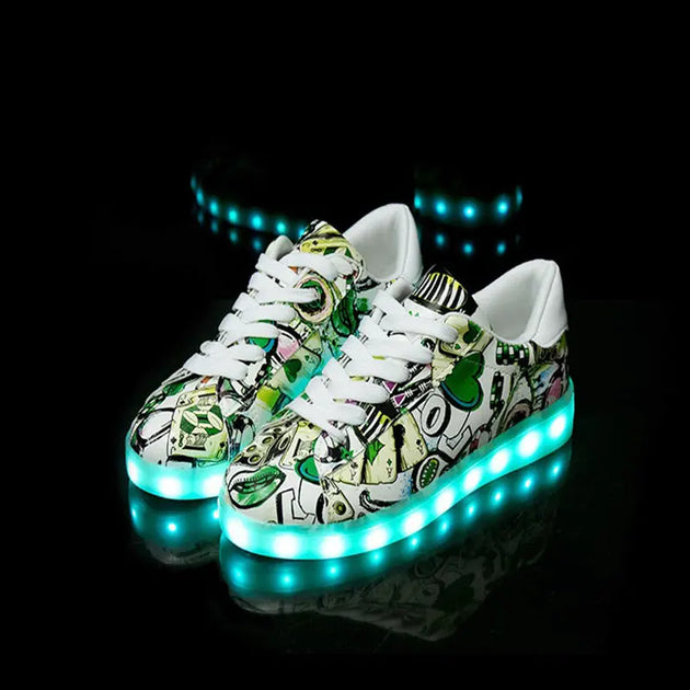 Basket Led homme Tag basket-lumineuse