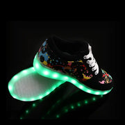 baskets lumineuses | basket-lumineuse | Basket Lumineuse Homme Graffitis