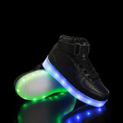 basket lumineuse garçon | Basket led noir | basket-lumineuse | zapatos luminosos | luminous shoes