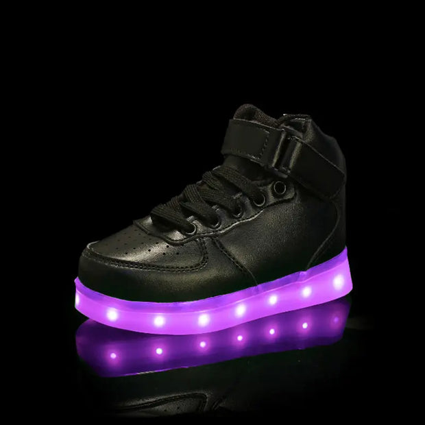 basket-lumineuse.com | Basket led noir | basket-lumineuse | zapatos luminosos | luminous shoes