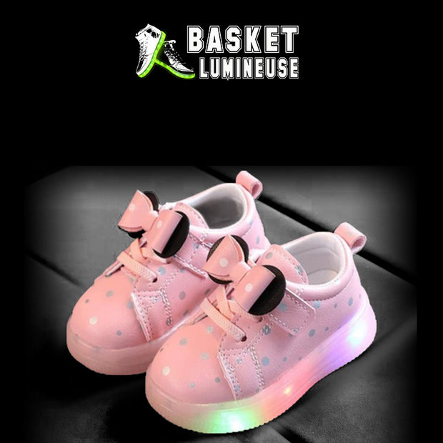 sneakers minnie lumineuse