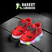 basket barbie lumineuse