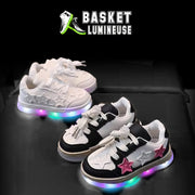 baskets bébé lumière