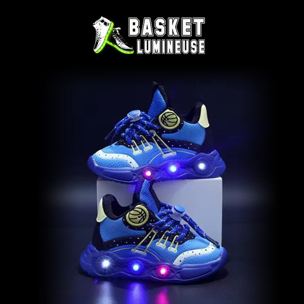 basket lumineuse garcon