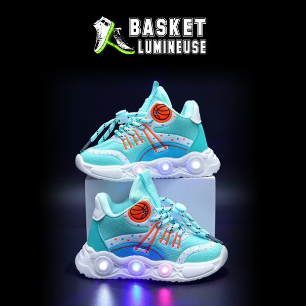 sneakers lumineuse spiderman