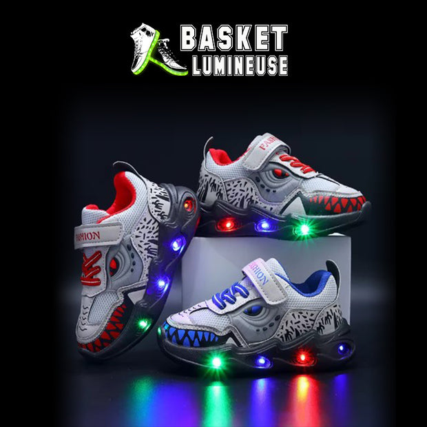 basket lumineuse garcon