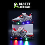 baskets lumineuses spiderman