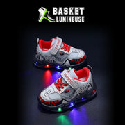 basket lumineuse rouge