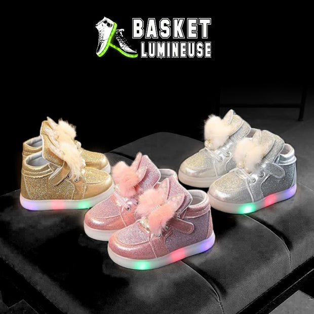 baskets lumineuses reines des neiges