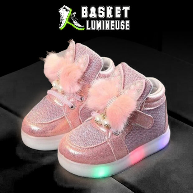 basket lumineuse reine des neiges