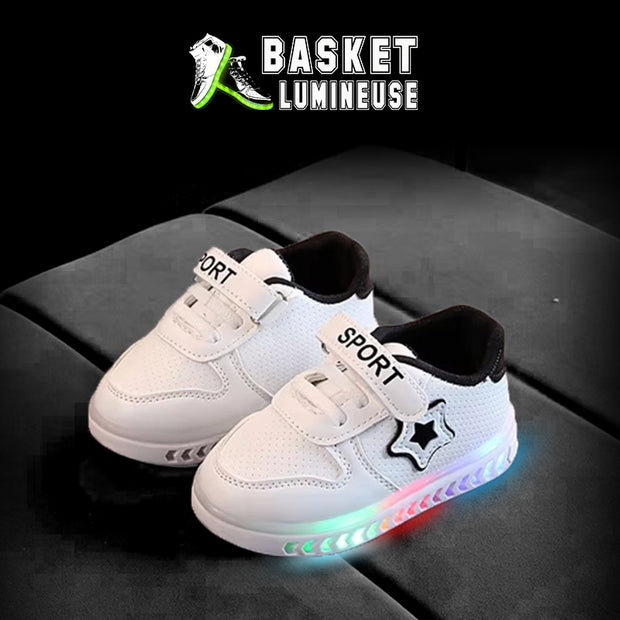 basket lumineuse enfant pas cher