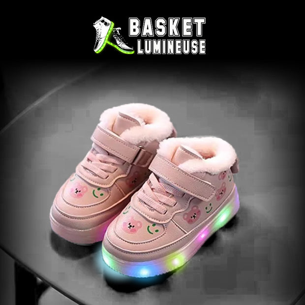 basket lumineuse reine des neiges