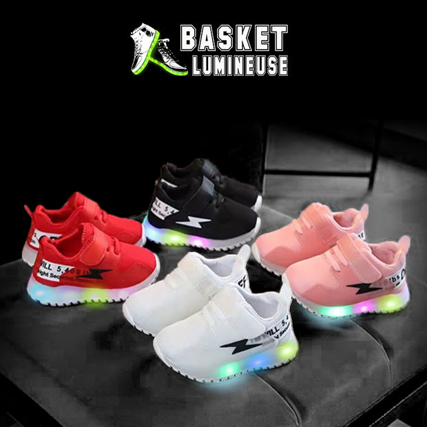 basket lumineuse leds