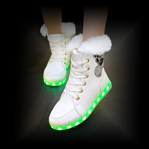baskets lumineuses femme | Chaussures leds | Baskets lumineuses femme | basket-lumineuse | zapatos luminosos | luminous shoes